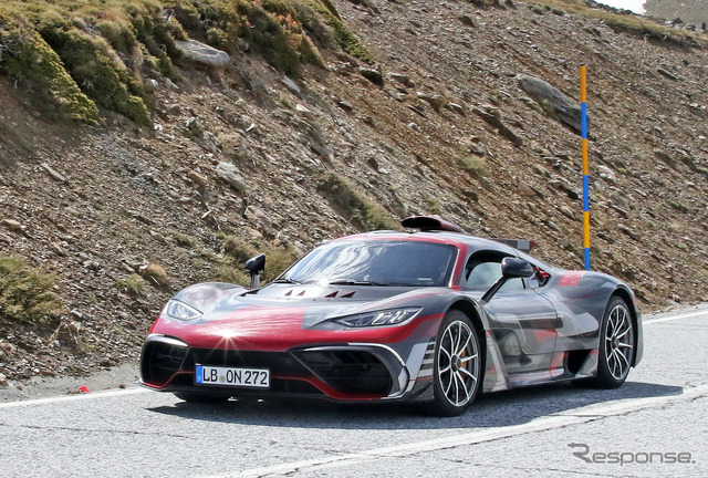 メルセデス AMG One 市販型プロトタイプ(スクープ写真)