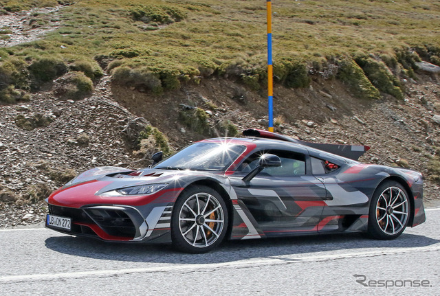 メルセデス AMG One 市販型プロトタイプ(スクープ写真)
