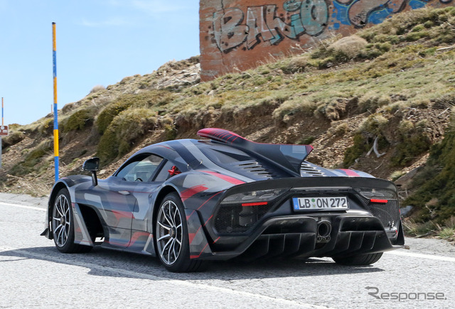 メルセデス AMG One 市販型プロトタイプ(スクープ写真)