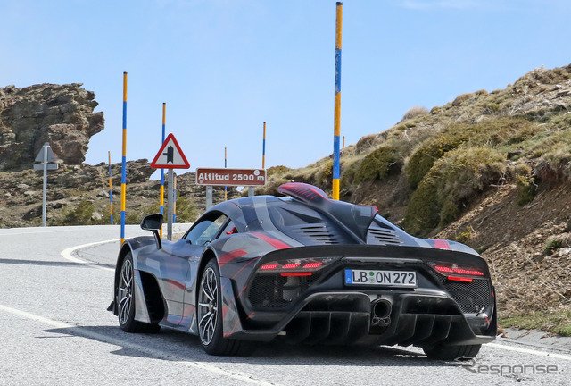 メルセデス AMG One 市販型プロトタイプ(スクープ写真)