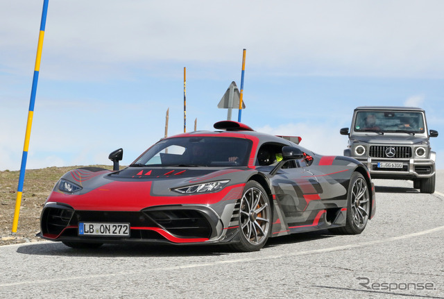 メルセデス AMG One 市販型プロトタイプ(スクープ写真)