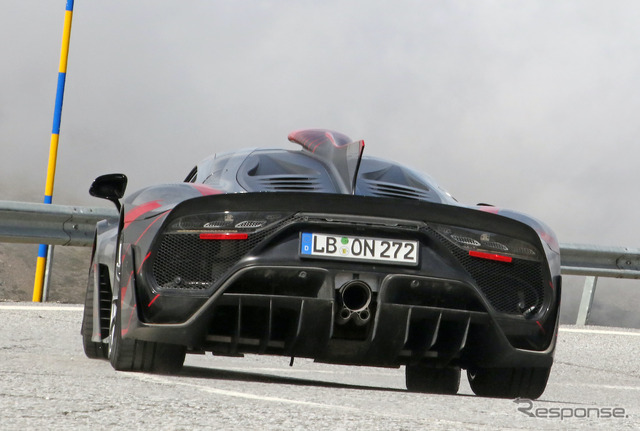 メルセデス AMG One 市販型プロトタイプ(スクープ写真)