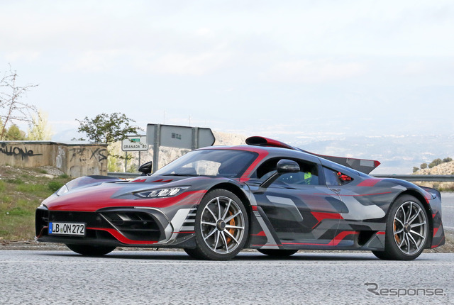 メルセデス AMG One 市販型プロトタイプ(スクープ写真)