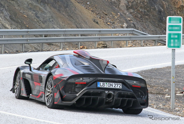 メルセデス AMG One 市販型プロトタイプ(スクープ写真)