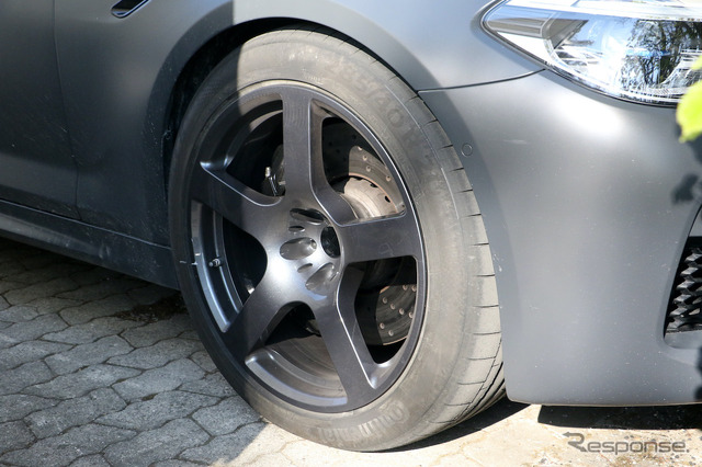 BMW M5 謎のプロトタイプ車両(スクープ写真)