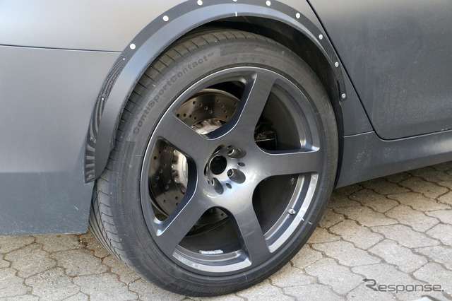 BMW M5 謎のプロトタイプ車両(スクープ写真)