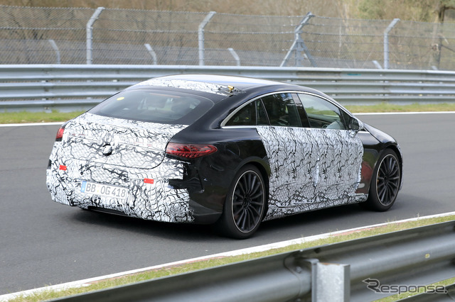 メルセデス EQS AMG 市販型プロトタイプ(スクープ写真)