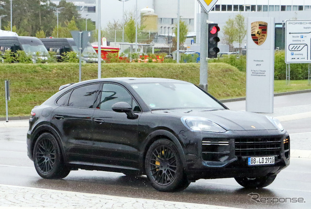 ポルシェ カイエンクーペ 改良新型プロトタイプ(スクープ写真)