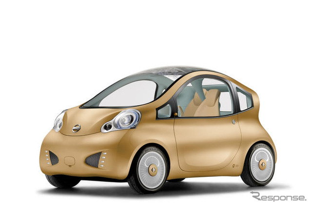 【パリモーターショー08】日産の電気自動車 ニューヴ 発表