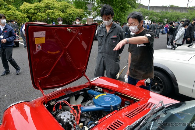 埼玉自動車大学校「公開授業+旧車・スーパーカー展示」