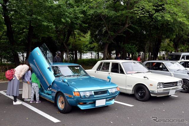 埼玉自動車大学校「公開授業+旧車・スーパーカー展示」