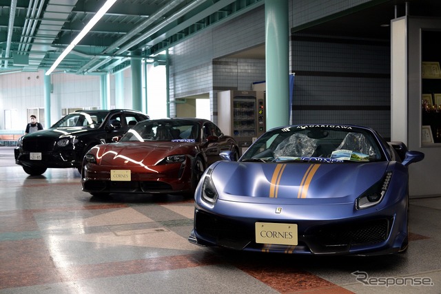 埼玉自動車大学校「公開授業+旧車・スーパーカー展示」