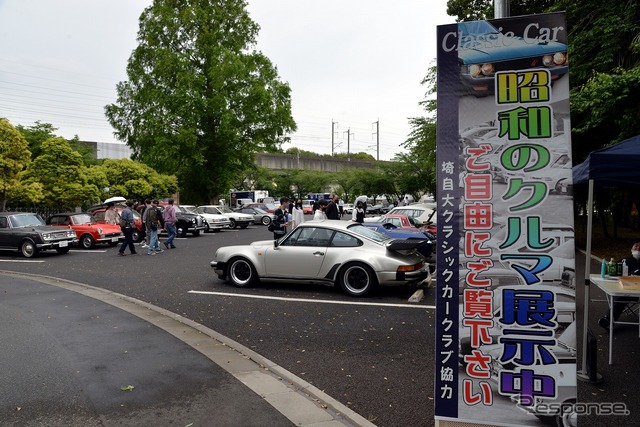埼玉自動車大学校「公開授業+旧車・スーパーカー展示」