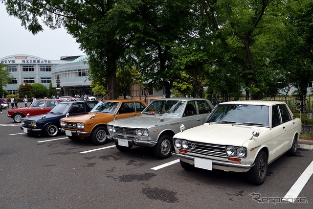 埼玉自動車大学校「公開授業+旧車・スーパーカー展示」