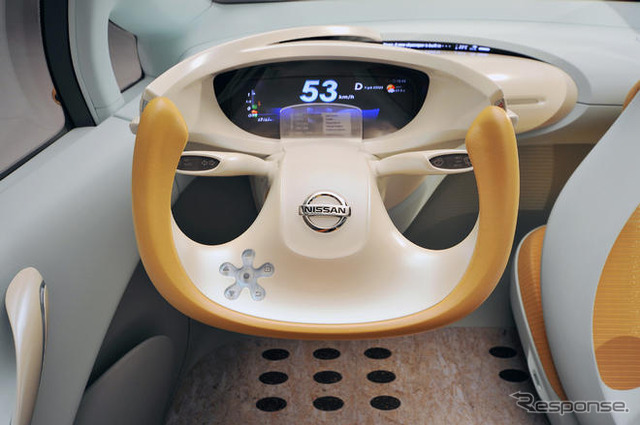 【パリモーターショー08】日産の電気自動車 ニューヴ 発表