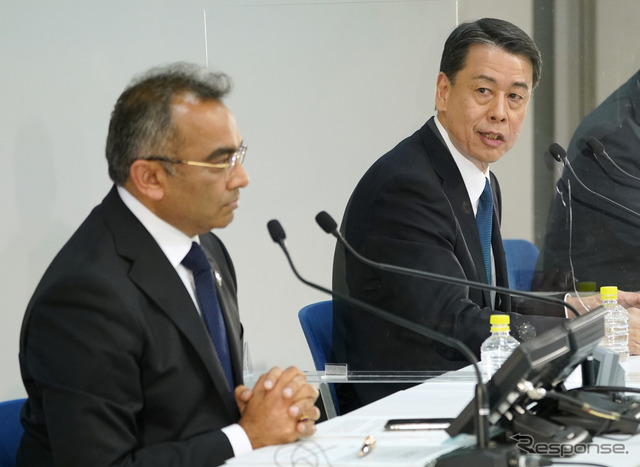 日産自動車の決算発表