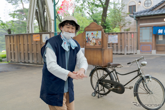 紙芝居を見られる場所もある。