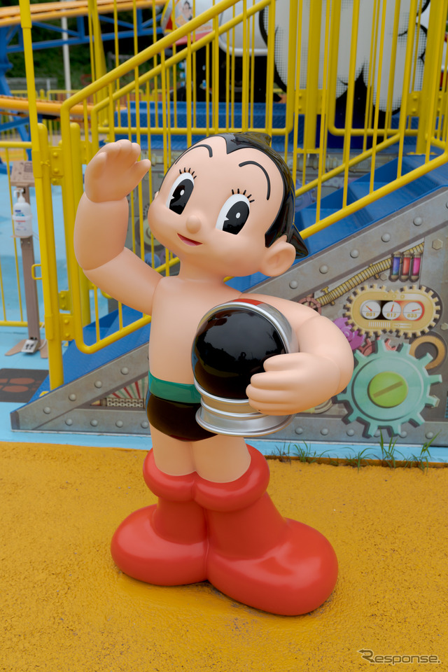 アトムもお出迎えしてくれる。 (C) TEZUKA PRODUCTIONS