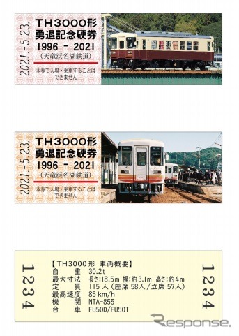 イベント当日は記念硬券（500円）を500セット発売する。