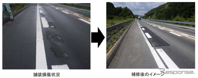 舗装補修工事