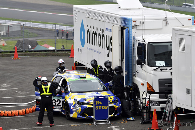 富士24時間レース:水素カローラ