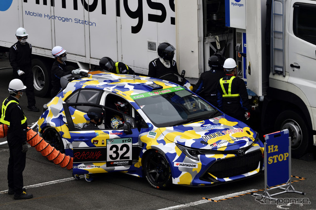 富士24時間レース:水素カローラ