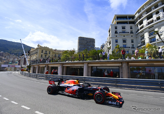 フェルスタッペン(レッドブル・ホンダ)、F1モナコGP優勝