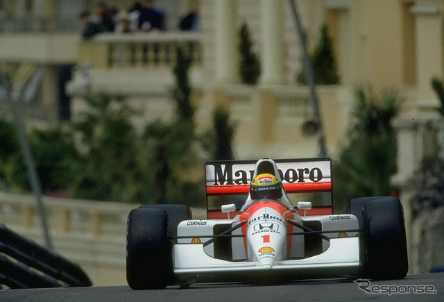 セナ(マクラーレン・ホンダ)、1992年F1モナコGP