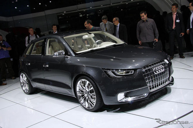 【パリモーターショー08】アウディ A1---MINI に最大のライバル!?