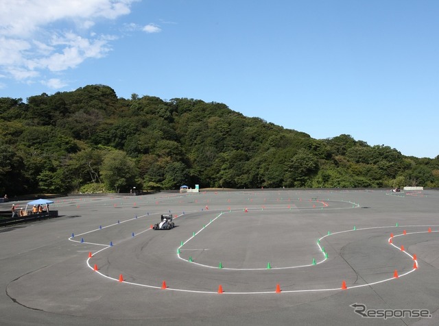 自動車技術会「学生フォーミュラ日本大会」:実際の大会会場