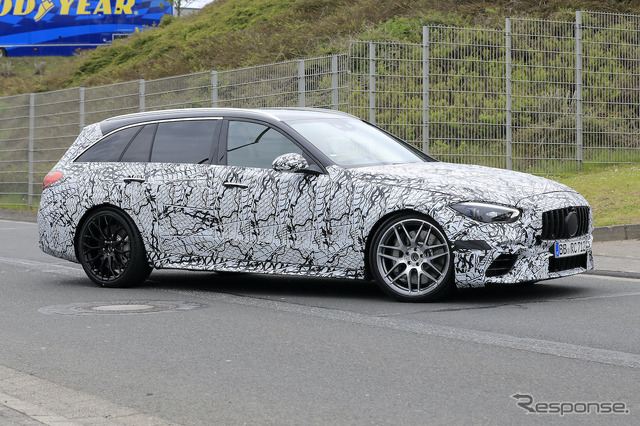 メルセデス AMG C63ステーションワゴン 新型プロトタイプ(スクープ写真)