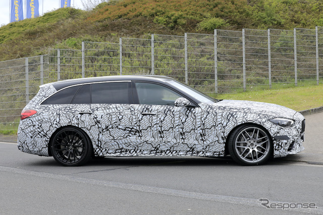 メルセデス AMG C63ステーションワゴン 新型プロトタイプ(スクープ写真)