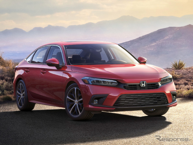 ホンダ・シビック新型北米仕様