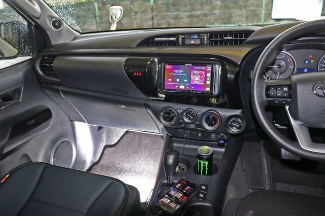 car audio newcomer! TOYOTA HILUX(オーナー:稲継 要さん) by サウンドステーション オートステーションK2 前編