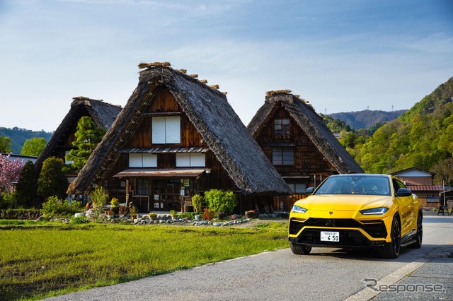 「UNLOCK ANY ROAD JAPAN」（岐阜県：白川郷）