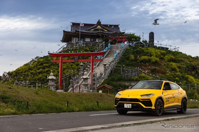「UNLOCK ANY ROAD JAPAN」（青森県：蕪嶋神社）