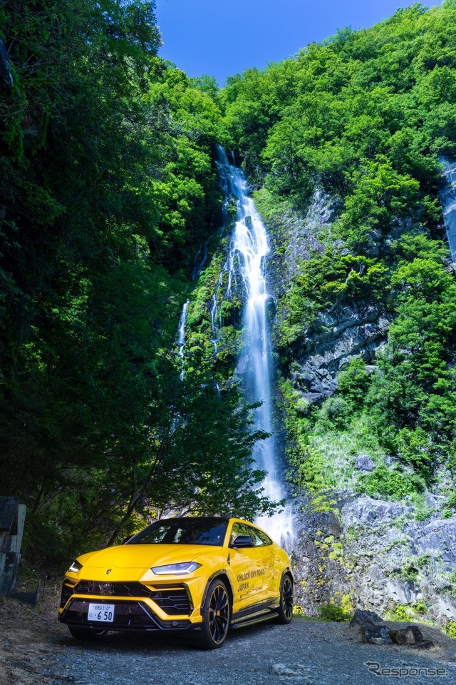 「UNLOCK ANY ROAD JAPAN」（奈良県：十二滝）