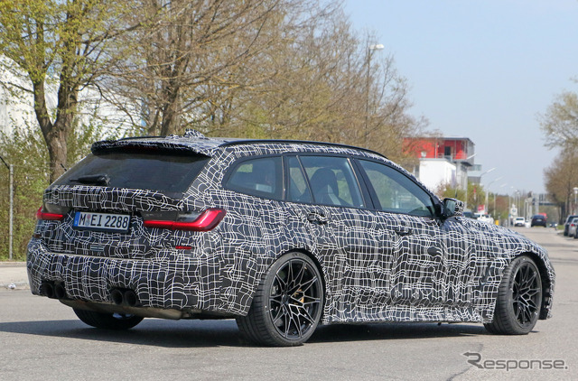BMW M3ツーリング プロトタイプ(スクープ写真)
