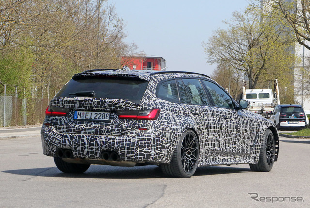 BMW M3ツーリング プロトタイプ(スクープ写真)