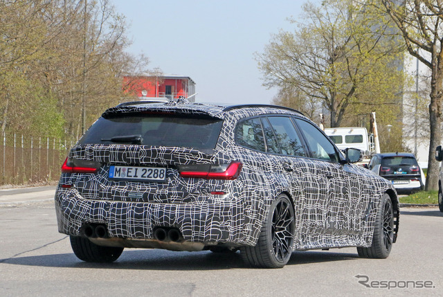 BMW M3ツーリング プロトタイプ(スクープ写真)