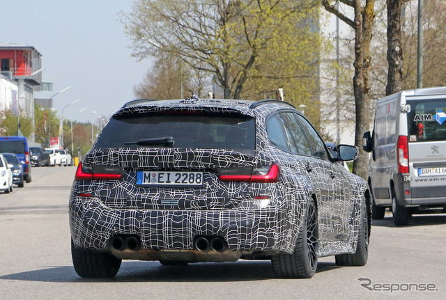 BMW M3ツーリング プロトタイプ(スクープ写真)