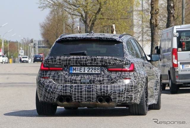 BMW M3ツーリング プロトタイプ(スクープ写真)