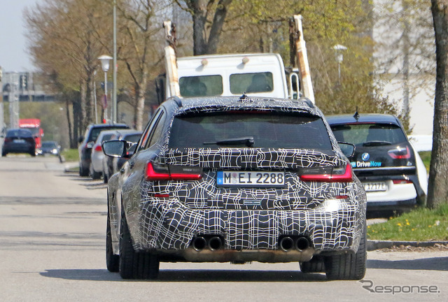 BMW M3ツーリング プロトタイプ(スクープ写真)