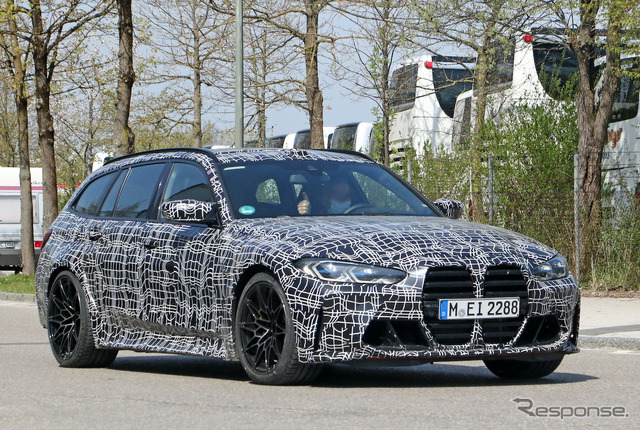 BMW M3ツーリング プロトタイプ(スクープ写真)