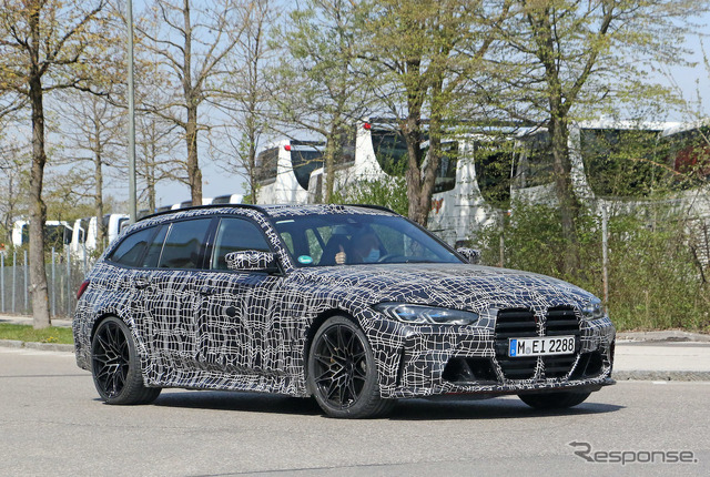 BMW M3ツーリング プロトタイプ(スクープ写真)