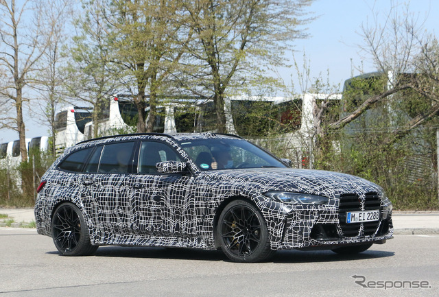 BMW M3ツーリング プロトタイプ(スクープ写真)