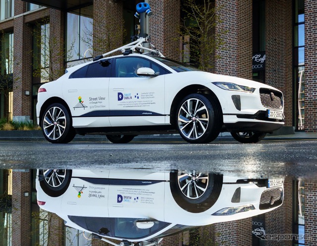 ジャガー I-PACE の「Google ストリートビュー」撮影車両