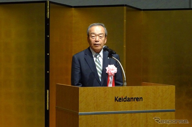 日本自動車会議所　内山田会長（参考画像）