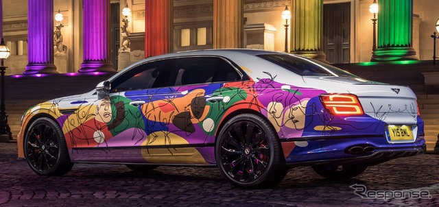 ベントレー・フライングスパー 新型のアートカー「ユニファイング・スパー」