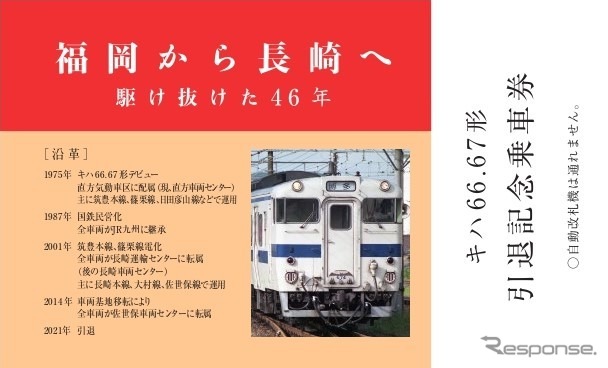 記念乗車券(1)裏